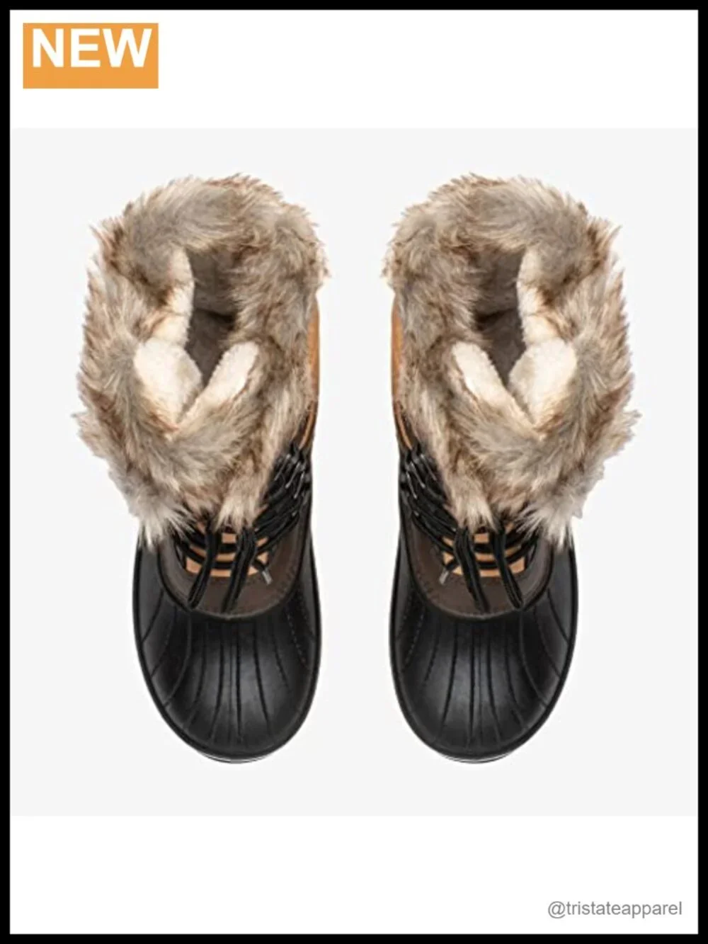 Women's Winter Snow Boots Waterproof Insulated Lace-Up Ankle